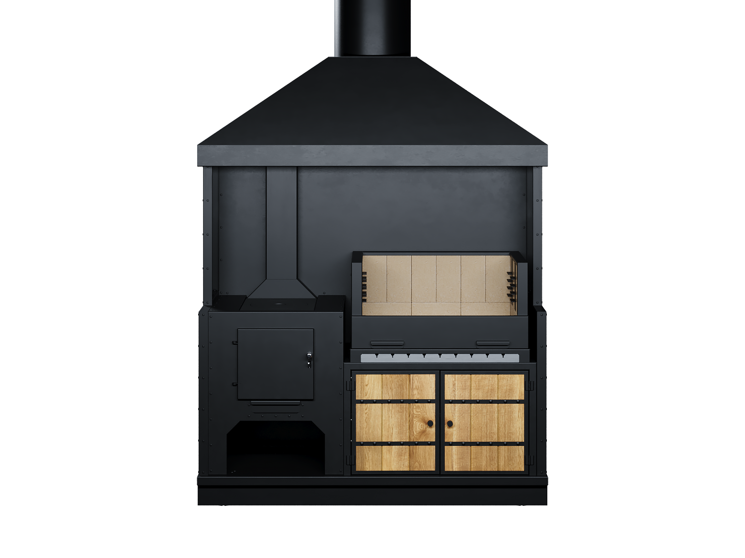 Печь OBSIDIAN F-01